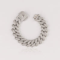12mm iced cuban bracelet
