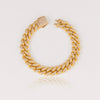 12mm fully iced cuban link bracelet