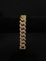 18mm fully iced cuban bracelet