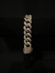 18mm iced cuban bracelet